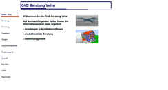 Desktop Screenshot of cad-beratung-vehar.de